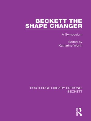 cover image of Beckett the Shape Changer